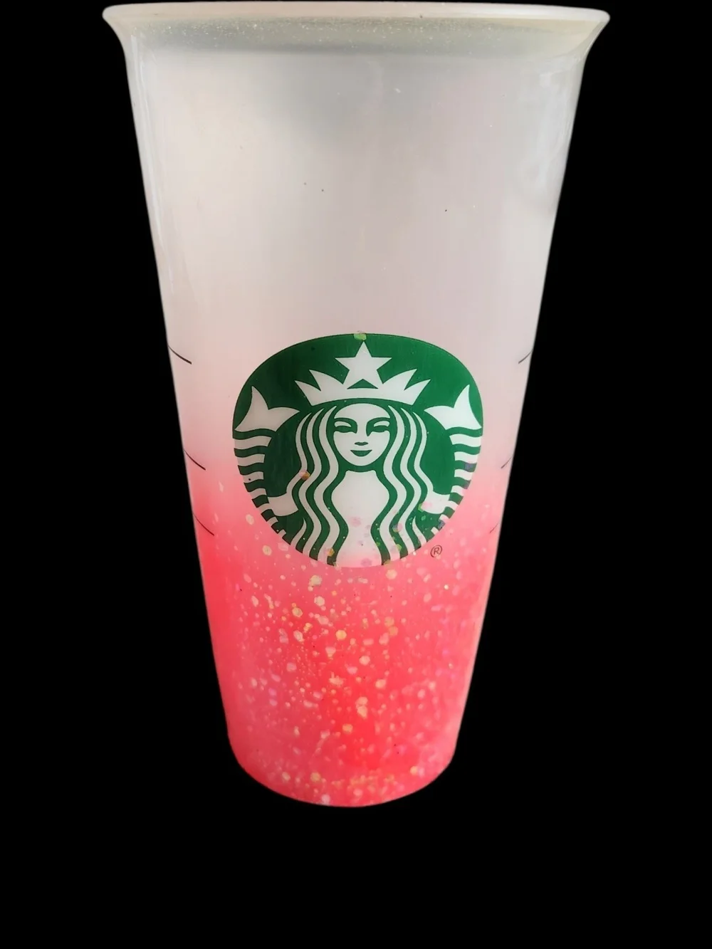 ✨Starbucks X Care Bears Custom Glitter Rainbow Drip Y2K‎ Kidcore Tumbler ✨